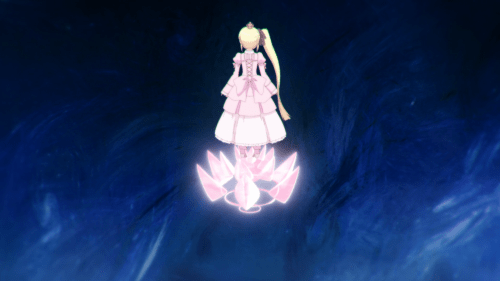 Alice to Zouroku / Episode 4 / Sana standing atop her Dream of Alice