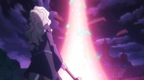 Little Witch Academia (TV) / Episode 13 / Diana witnessing as Vajarois