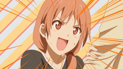 Aho Girl / Episode 3 / Yoshiko's mom Yoshie does her absolute best to convince Aktusu with words and too much personal information