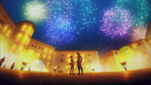 Shingeki no Bahamut: Virgin Soul / Episode 6 / Nina and Charioce dancing together