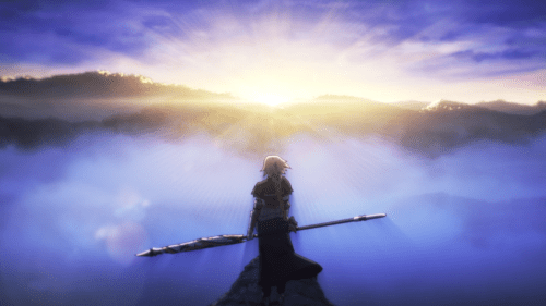 Fate/Apocrypha / Episode 5 / Jeanne looking out over a valley