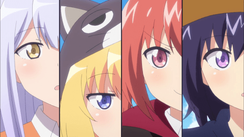 Gabriel DropOut / Episode 6 / Raphi, Gab, Satania, and Vigne trick-or-treating