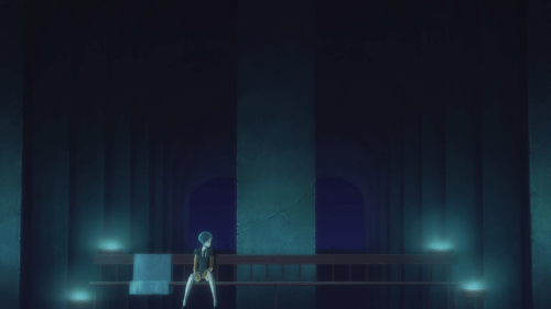 Houseki no Kuni / Episode 10 / Phos sitting by their lonesome