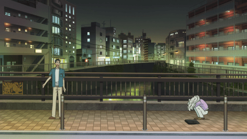 Koi wa Ameagari no You ni / Episode 9 / Mr. Kondou and Chihiro talking out in public