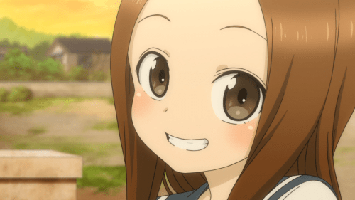 Karakai Jouzu no Takagi-san / Episode 11 / Takagi smiling