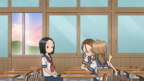 Karakai Jouzu no Takagi-san / Episode 9 / The side-characters girl group chatting about getting phones