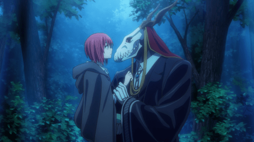Mahoutsukai no Yome / Episode 1 / Chise and Elias together