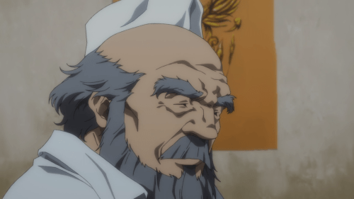Garo: Vanishing Line / Episode 10 / Fei-Long speaking with Luke