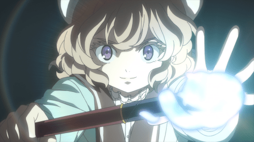 Kyokou Suiri / Episode 6 / Kotoko about to perform some yokai magic