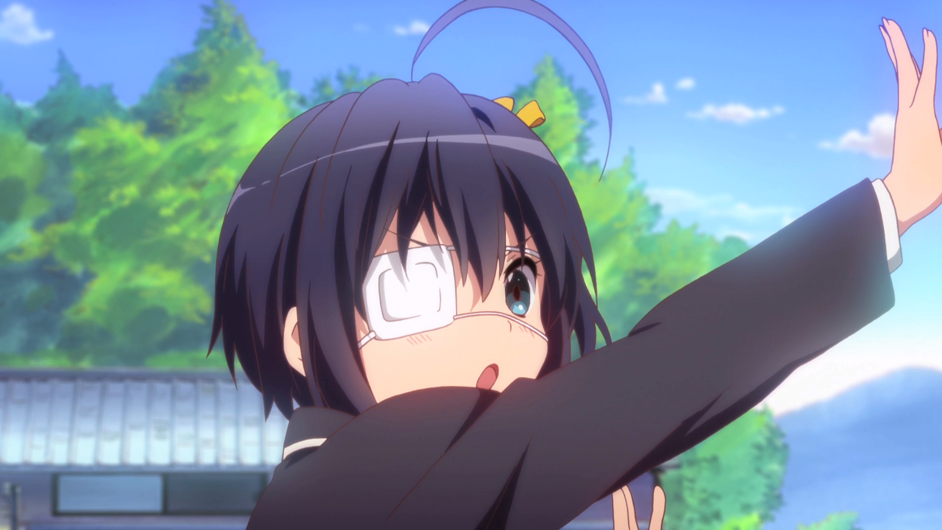 Chuunibyou demo Koi ga Shitai! / Episode 1 / Rikka and her "Judgment Lucifer" ability